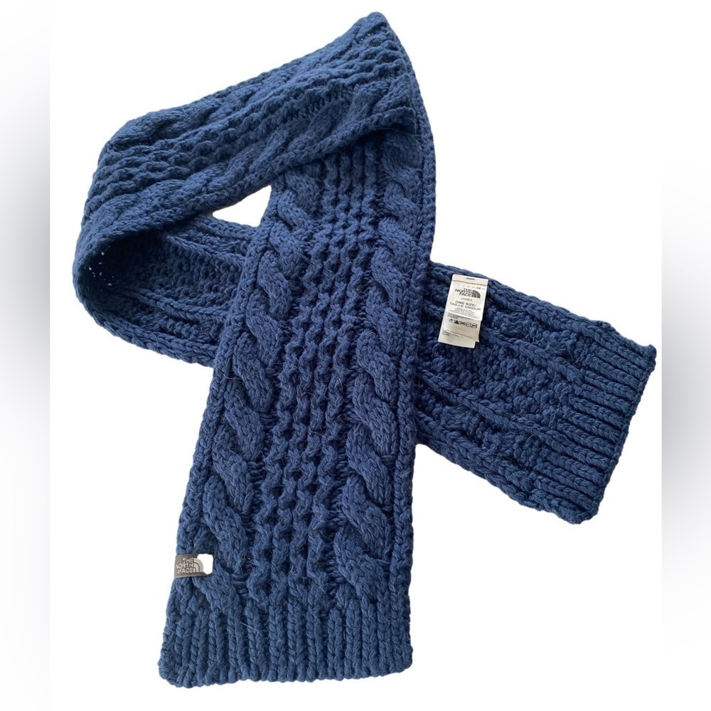 The North Face 'Minna' Cable Alpaca Blend Knit Scarf